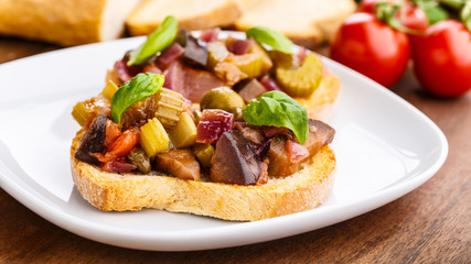 Bruschetta Caponata