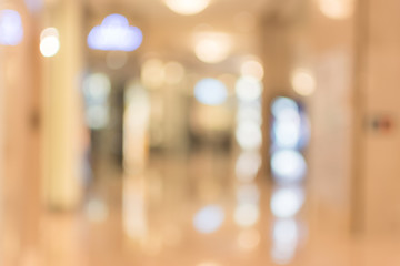 Abstract background of shopping mall