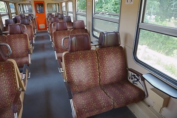 Train interior