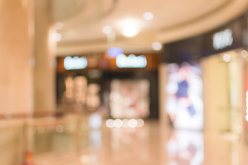 Abstract background of shopping mall