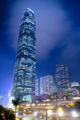 Fotobehang Modern office buildings in Central Hong Kong. © fazon
