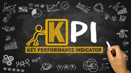 Fototapeta na wymiar key performance indicator concept