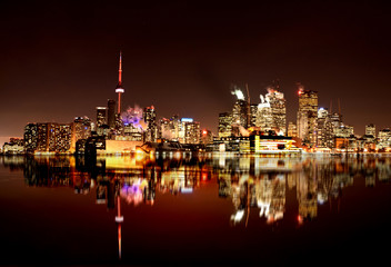 Night Shot Toronto