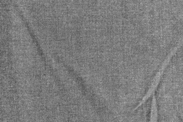 Fototapeta premium Fabric texture, gray background with delicate striped pattern.