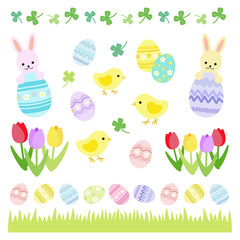 イースター 素材  / vector eps10 © hana