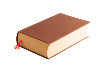 book on white background