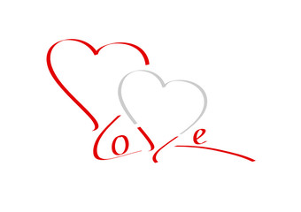 love - zwei herzen