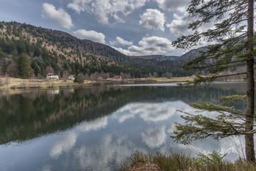 Fototapeta na wymiar lac des Vosges
