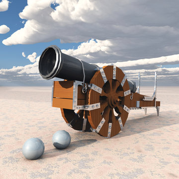 Medieval cannon