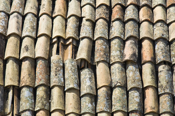 Tile roof.