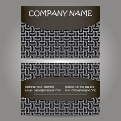 stylish business card template