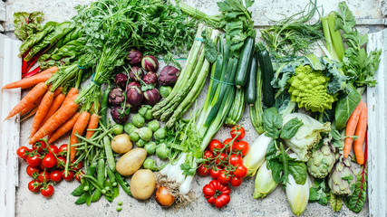 fresh vegetables