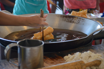 Deep-fried dough stick, Thailand