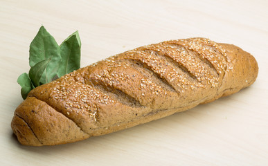 Bread - loaf with seeds