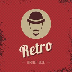 hipster retro geek