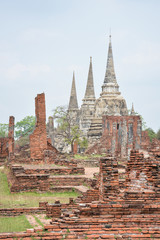 Obraz premium Wat Phra Sri Sanphet, Ayutthaya,Thailand