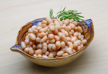 White canned beans
