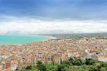 Fototapeta na wymiar Castellamare del Golfo in Sicily