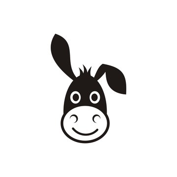 Donkey head icon