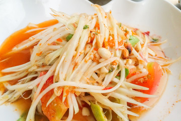 Thai Spicy Papaya Salad