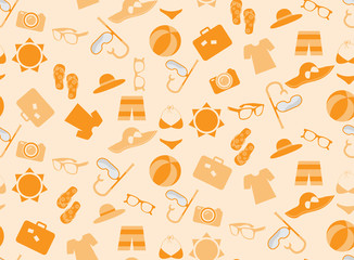 summer seamless pattern