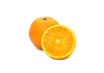 Orange isolated on white background