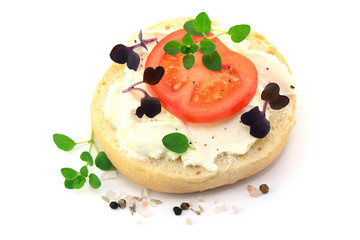 Belegtes Brötchen