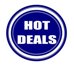 Hot deals white stamp text on blueblack