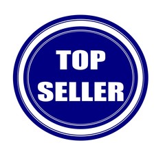 Top seller white stamp text on blueblack