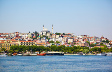 The view across Golden Horn, Istanbul