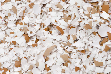 Crushed Egg Shells Background