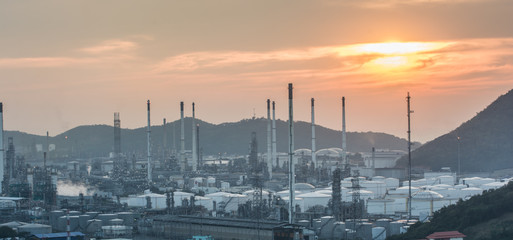Light of petrochemical industry power station