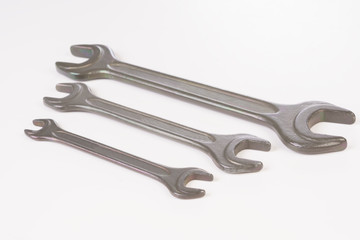 Half Inch Wrench Isolated on White