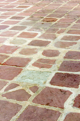 grunge line street cement tile