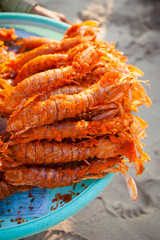 Cambodian battered lobsters