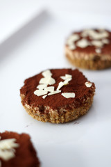 Mini cheesecake tiramisu