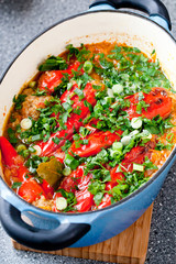 paprika gefüllt mit hackfleisch