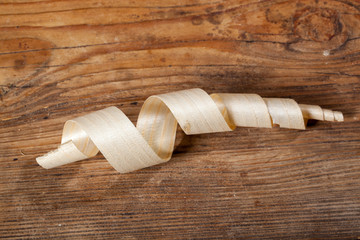 wood shavings