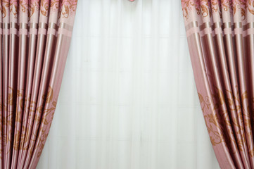 silk curtain