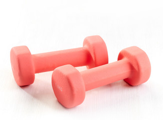 Fitness equipment dumbbells