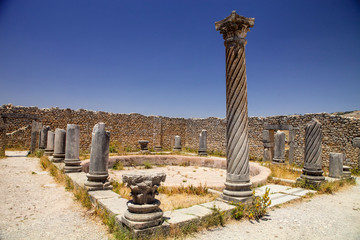 Fototapeta premium Volubilis is a Roman city in Morocco