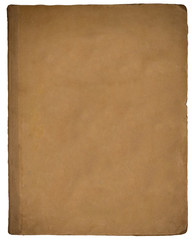 The texture of the old book cover.