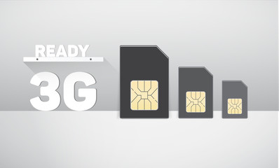 Sim cards.