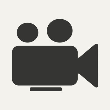 Flat in black and white mobile application camera