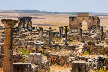 Roman site of Volubilis, Morocco