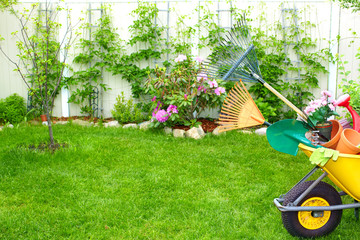 Gardening tools.
