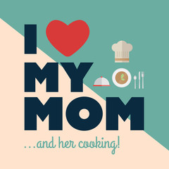 Obraz premium Happy mothers day vector