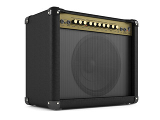 Naklejka premium Electric guitar amplifier