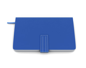 Blue notebook for notes