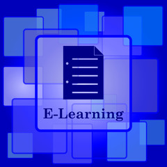 E-learning icon